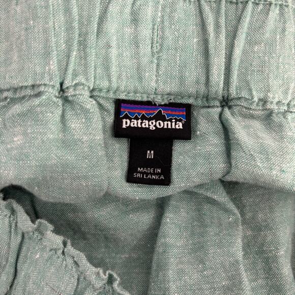 Patagonia Eco Hemp Cotton Skirt Mint Green Mini Size M - Picture 5 of 6